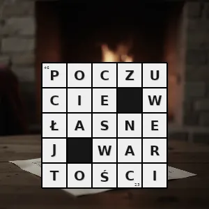 Rozwiązanie krzyżówki: stan psychiczny powstały na skutek elementarnej uogólnionej oceny dokonanej na własny temat - poczucie własnej wartości | hasła, synonimy i podpowiedzi Hasło krzyżówkowe stan psychiczny powstały na skutek elementarnej uogólnionej oceny dokonanej na własny temat - poczucie własnej wartości – rozwiązanie, synonimy, podpowiedzi i definicje krzyżówkowe